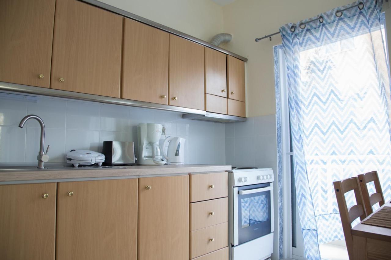 Blue Theros Apartments ปาลาเรีย ดิโอนิซีอู ภายนอก รูปภาพ